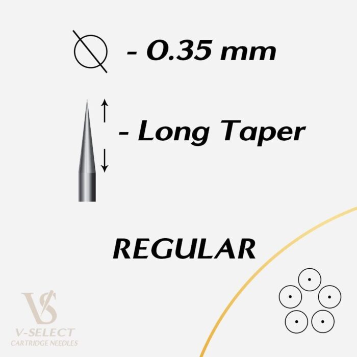 Round Shader / V-Select Cartridge Needles