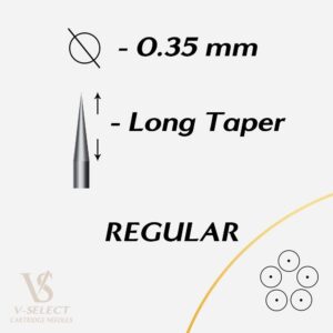 Round Shader / V-System Cartridge Needles-pack