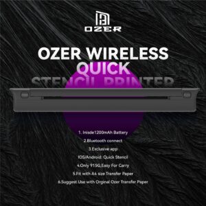 OZER Wireless Quick Stencil Printer