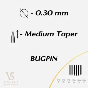 Flat Round Shader / V-Select Cartridge Needles-box