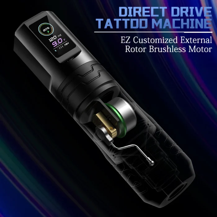 P3 Pro Turbo Wireless Battery Tattoo Pen Machine