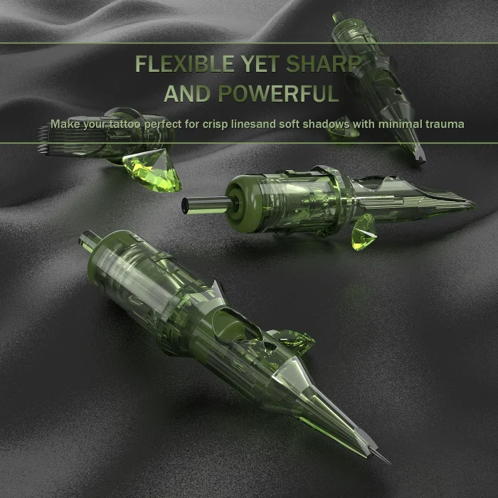 Round Shader / INKin REVO Tattoo Cartridges Needles