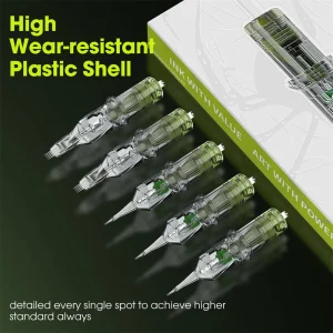 Round Liner / Filter Venom Cartridge Needles-pack
