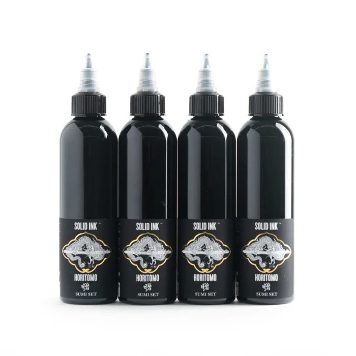 Horitomo Sumi Set 4oz｜SOLID INK