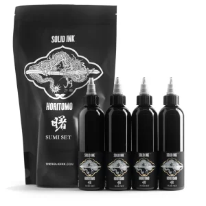 Horitomo Sumi Set 4oz｜SOLID INK