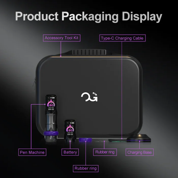 PIONEER-INSPIRATION 4.2mm Stroke Shock Absorption Wireless Tattoo Pen