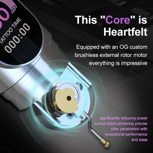 PIONEER-INSPIRATION 4.2mm Stroke Shock Absorption Wireless Tattoo Pen