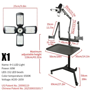 Multi Functional Tattoo Workstation