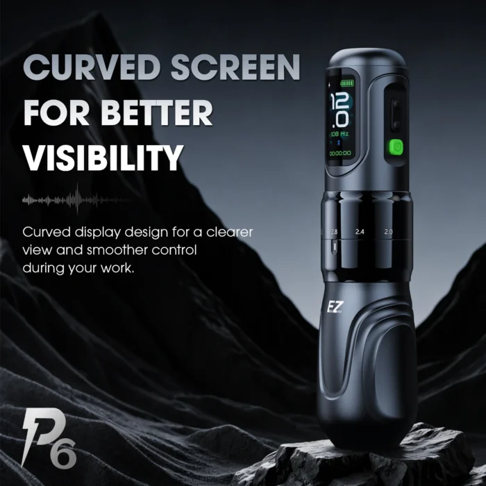 P6 Adjustable Stroke Wireless Tattoo Machine