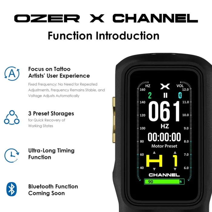 Ozer X Channel - Tattoo Machine