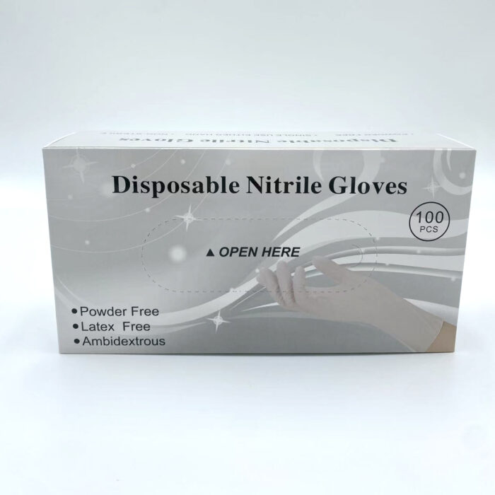 Disposable Nitrile Gloves（使い捨てニトリルグローブ）ｰ ホワイト