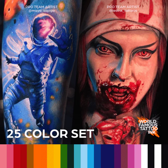 World Famous 25 Color 1oz Bottle Set