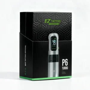 P6 Turbo Adjustable Stroke Wireless Tattoo Machine